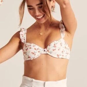 Abercrombie Peach Bikini Top